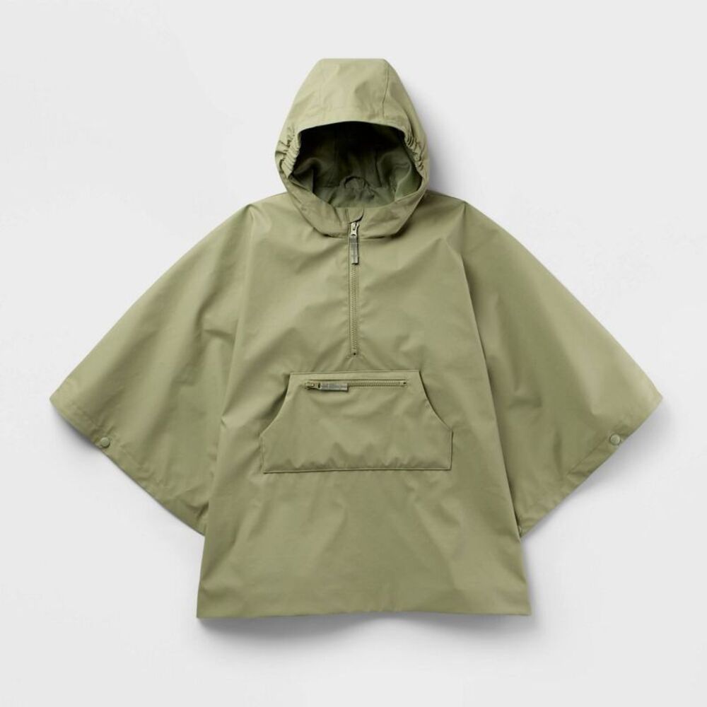 Cat & Jack - Kids' Adaptive Rain Cape - Cat & Jack Green L Green